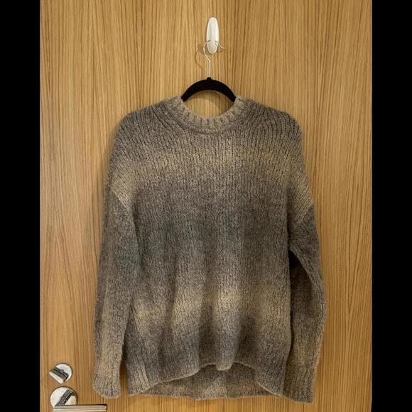 Banana Republic Vernice Oversized Ombré Sweater - Italian Alpaca Yarn Size Small - Picture 5 of 9
